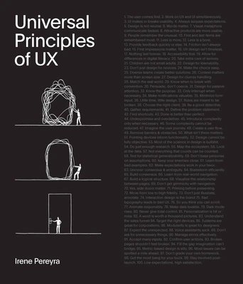 Cover of Universal Principles of UX